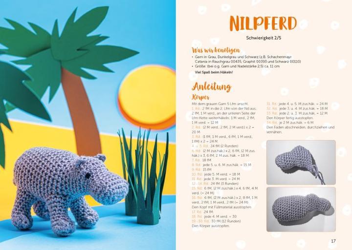 Immagine prodotto Amigurumi Wildtiere häkeln (Tedesco, Sonja Herberhold, 2023)