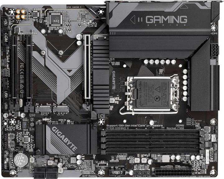 Produktbild Gigabyte B760 GAMING X (LGA 1700, Intel B760 Express, ATX)