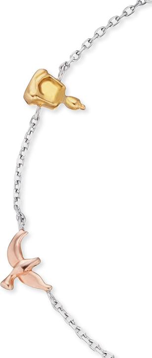Immagine prodotto Engelsrufer Bracciale Albero della Vita Tricolore (18 cm, Argento 925 rodiato)