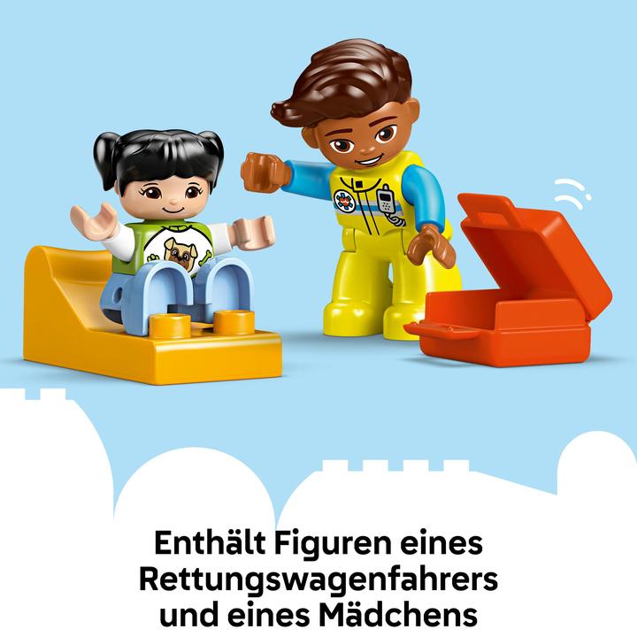 Produktbild LEGO Rettungswagen mit Fahrer (10447)