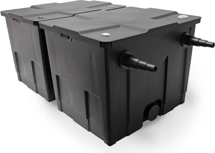 Actual product image Wiltec Set: Bio Pond Filter 60000l 72W UVC Clarifier 80W Pond Pump Skimmer