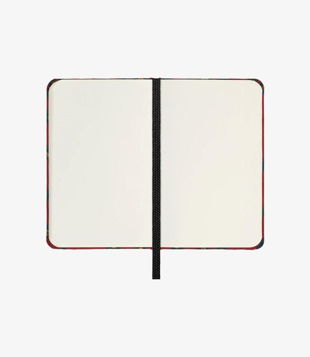 Immagine prodotto Moleskine Quaderno in seta, XS, bianco, copertina rigida, Bordeaux (Nessuna, Copertina rigida)
