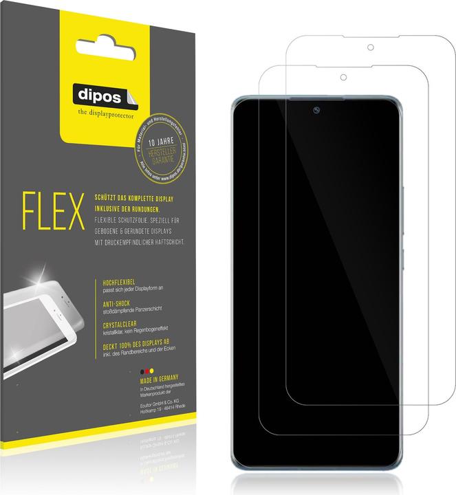 Produktbild Dipos Displayschutzfolie Full-Cover 3D (2 Stück, Xiaomi Redmi K60 Ultra)