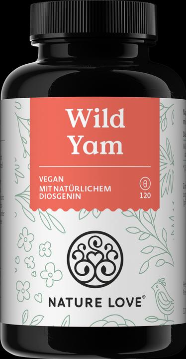 Produktbild Nature Love Wild Yam (120 Stück, Kapseln, 64 g)