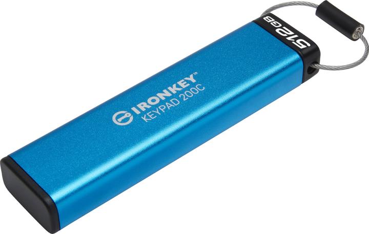 Produktbild Kingston IronKey Keypad 200C (512 GB, USB-C)