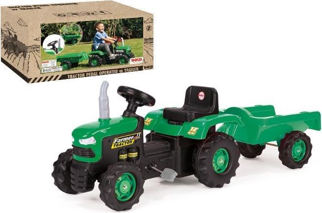 Wader Dolu Traktor na pedały z przyczepą