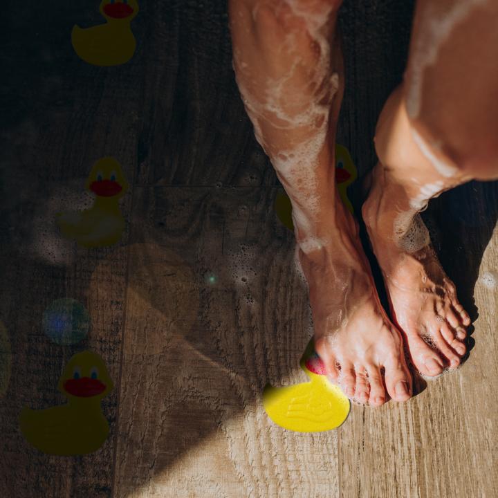 Actual product image Relaxdays Bathtub sticker (10 x 13 x 0.5 cm)