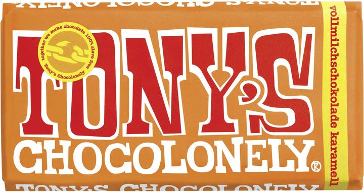 Immagine prodotto Tony's Vollmilch Schoko Karamel Salz (180 g)