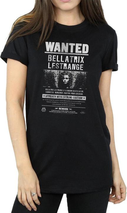 Bellatrix Lestrange Gesucht Poster Baumwolle Boyfriend TShirt
