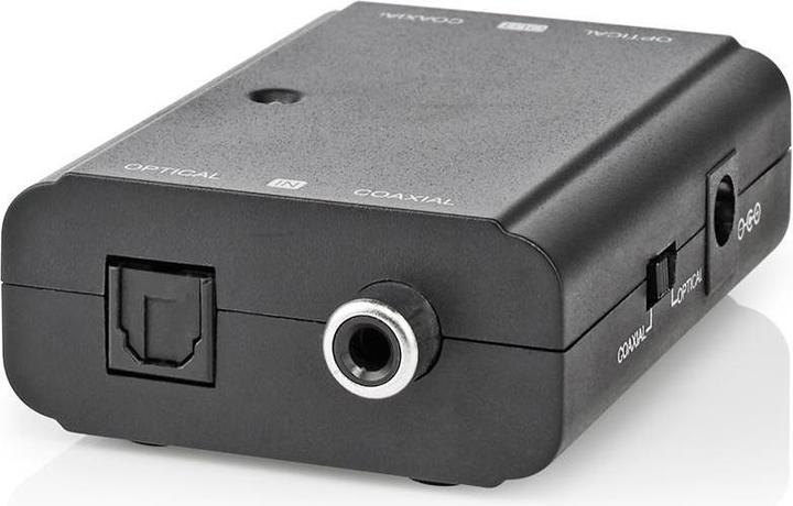 Image du produit Nedis Convertisseur audio numérique 2 voies - Entrée : 1x S / PDIF (RCA) femelle / 1x TosLink femelle (0.05 m, Optique)
