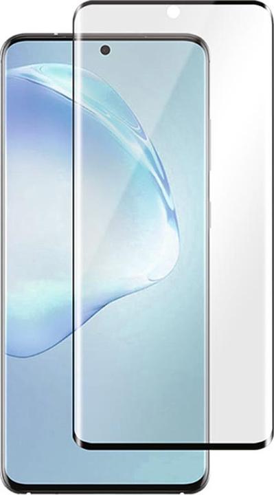 Actual product image PhoneLook 3D Tempered Glass Full Screen Display Protection Glass with Black Frame (1 Piece, Samsung Galaxy S21)