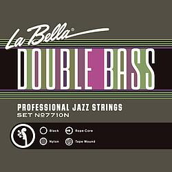 La Bella Contrabbasso 7710N Nylon nero (Chitarra)