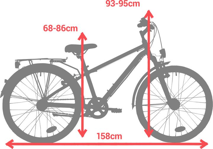 Immagine prodotto Btwin HOPRIDER 900 (24")