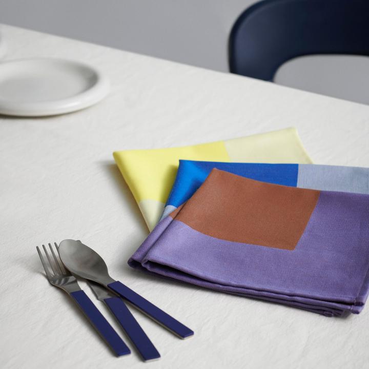 Actual product image HAY MVS Cutlery 4 pc - Dark blue (4 Piece, Knife)