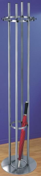 Productafbeelding Kerkmann Kledingrek Aristo 30604581 zilver metaal 12 haken 41,0 x 170,0 cm