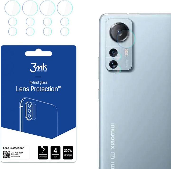 Produktbild 3MK Kamera-Schutzglas, Kameraglas (1 Stück, Xiaomi 12 Lite)