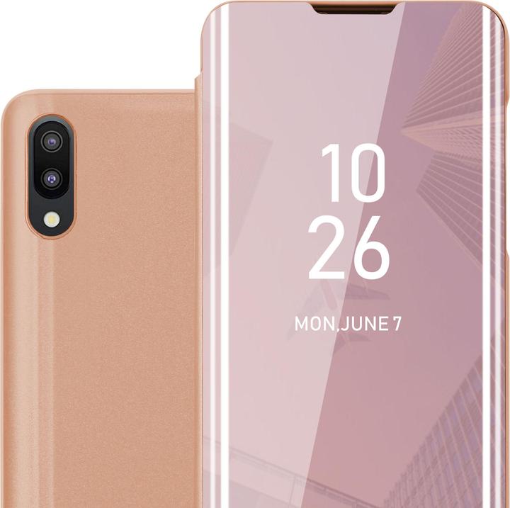 Actual product image Cadorabo Book Smart View Mirror Cover (Samsung Galaxy A10, HTC One M10)
