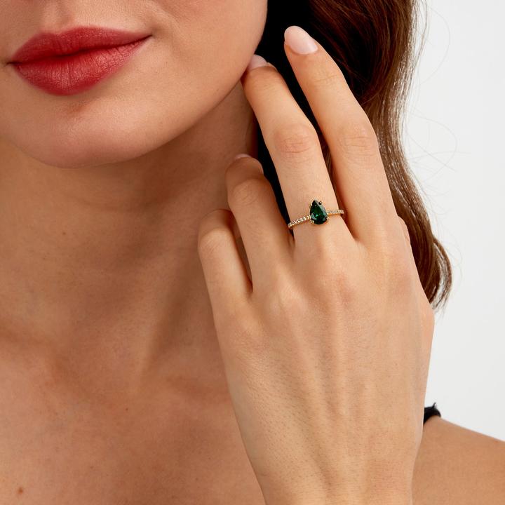 Produktbild Morellato Tesori Drop Ring (56, 925 Silber)