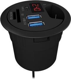 Actual product image Icy Box Ib-Hub1404 (USB-A, 3 Ports)