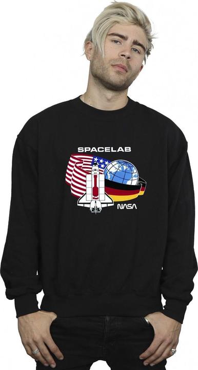 Actual product image Nasa Mens Space Lab Sweatshirt (XXL)