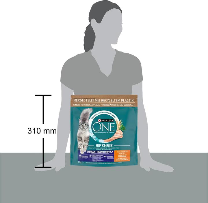 Immagine prodotto Purina ONE Sterilcat Indoor (Adulto, Senior, 1 pz., 1500 g)