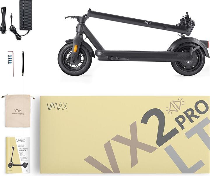 Immagine prodotto Vmax VX2 Pro LT-B (20 km/h, 35 km, 500 W)