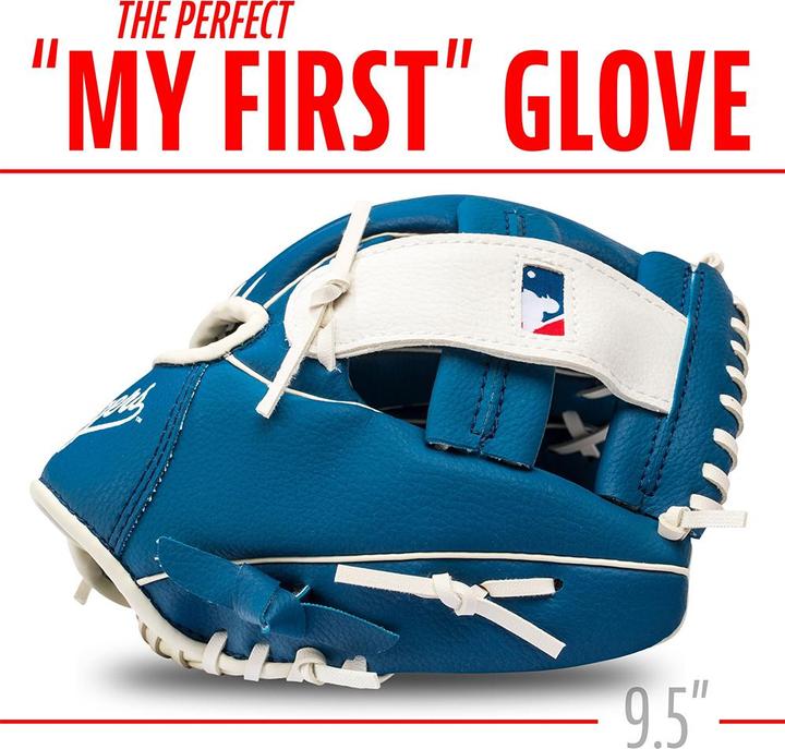 Produktbild Franklin Los Angeles Dodgers Team Handschuh und Ball (9.50")