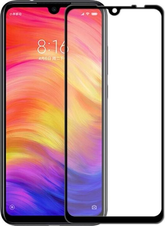 Produktbild Screenguard Xiaomi Redmi Note 7 Full Screen Panzerglas Schutzfolie 2.5D 9H (1 Stück, Xiaomi Redmi Note 7)