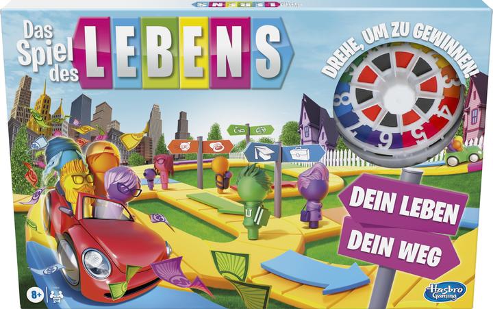 Actual product image Hasbro Gaming Game of life (German)