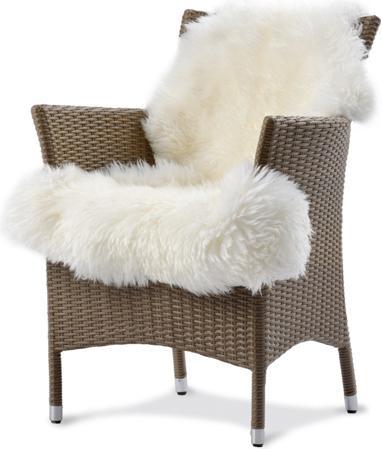 Actual product image Hunn Lambskin natural white with elastic