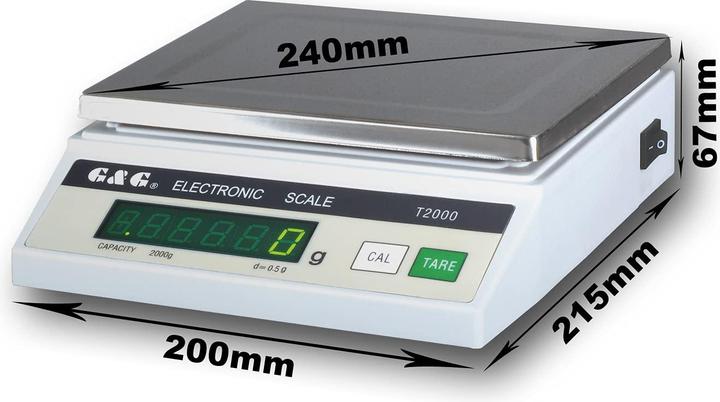 Immagine prodotto G&G Bilancia di precisione T5000