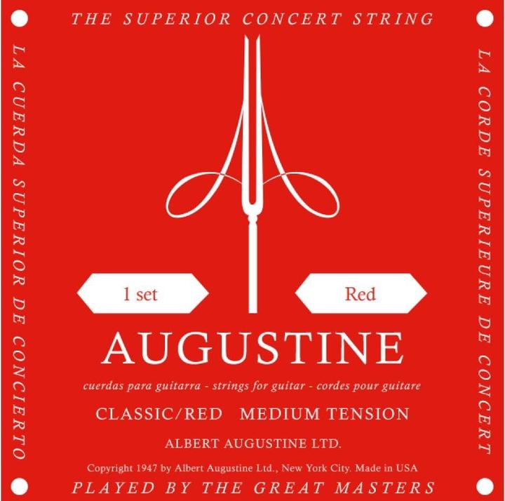Produktbild Augustine Classic Red Medium (6 x, Gitarre, 0.03")