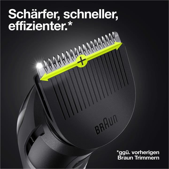 Produktbild Braun All-in-One 3 Trimmer MGK3322, 6-in-1 Barttrimmer für Herren, 5 Aufsätze