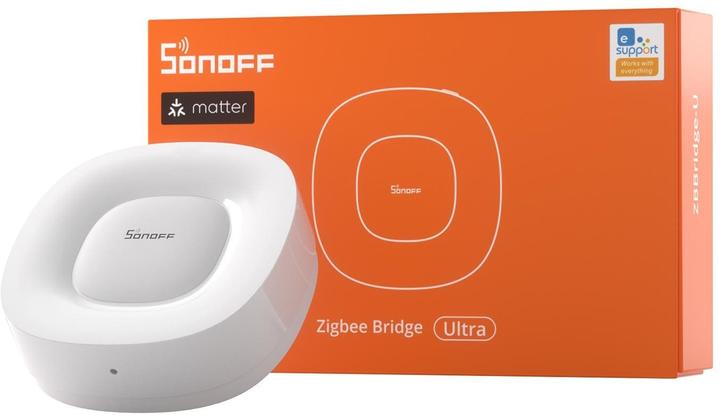 Actual product image Sonoff Bramka Matter ZigBee Bridge Ultra ZBBridge-U (RJ45 LAN, 1.5 GHz, 1 GB RAM, 8 GB)