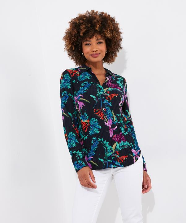 Produktbild Joe Browns Floral Sequinned Crinkle Blouse (36)