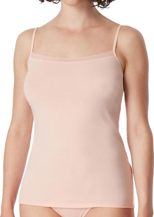 Image du produit Schiesser Pack de 4 tops spaghetti en dentelle de coton (44, XXL, paquet de 4)