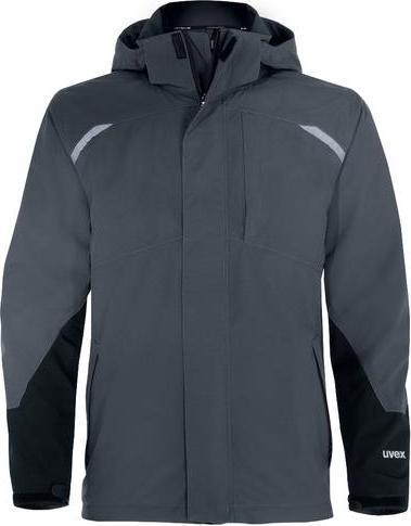 Produktbild Uvex Safety Wetterjacke uvex suXXeed craft grau, anthrazit M (M)