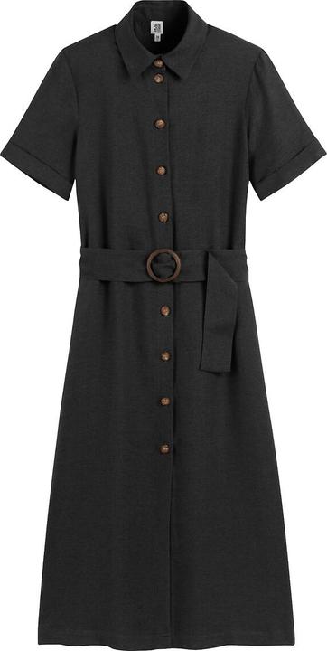 Immagine prodotto La Redoute Collections Abito blusa firmato OPHELIE in lyocell e lino (36)