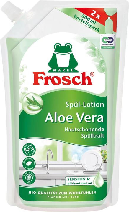 Immagine prodotto Frosch Lozione di risciacquo all'aloe vera sacchetto di ricarica 800 ml (Liquida)