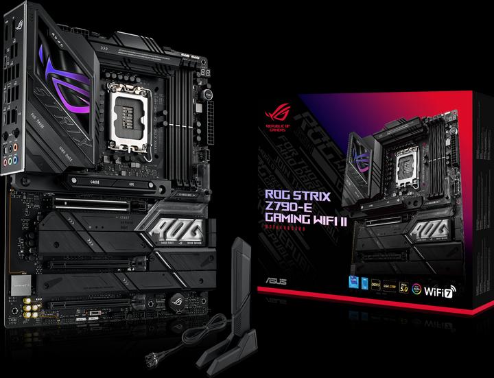 Produktbild ASUS ROG STRIX Z790-E GAMING WIFI II (LGA 1700, Intel Z790, ATX)