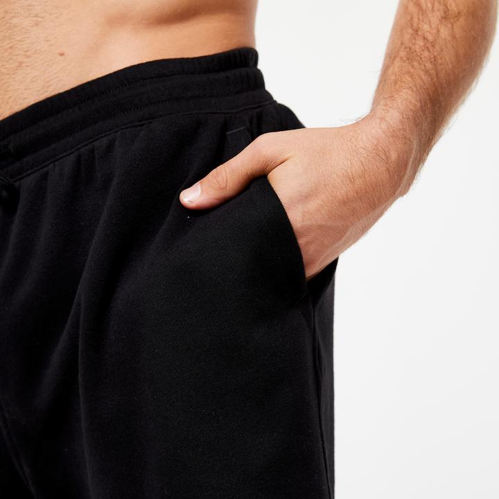Produktbild Domyos Shorts Herren Baumwolle - schwarz (L)