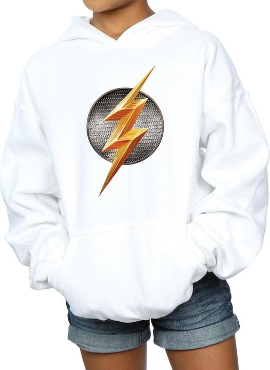 Image du produit - Sweat à capuche JUSTICE LEAGUE MOVIE FLASH EMBLEM - Fille (128)