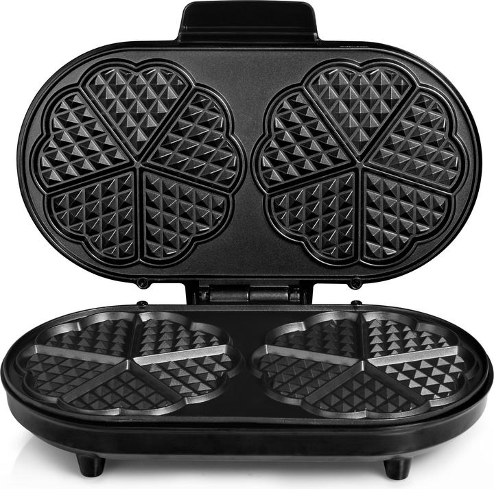 Actual product image Tristar Waffle iron WF-2120 with hearts (EU plug)