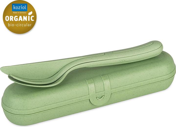 Image du produit Koziol Set de couverts to go Klikk Ready 3 pièces, Vert, Type de produit (3 pièce(s), Set de couverts)