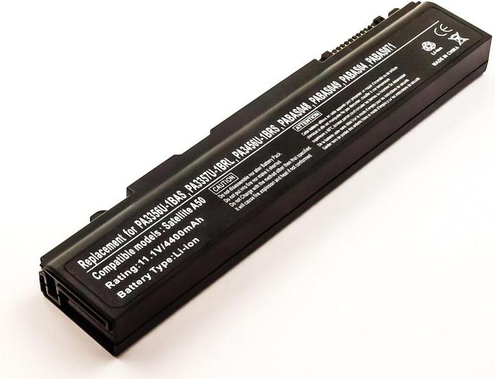 Produktbild AGI Akku kompatibel mit Toshiba Tecra S10-117 - Akku - 4.400 mAh (1 Zellen, 4400 mAh)