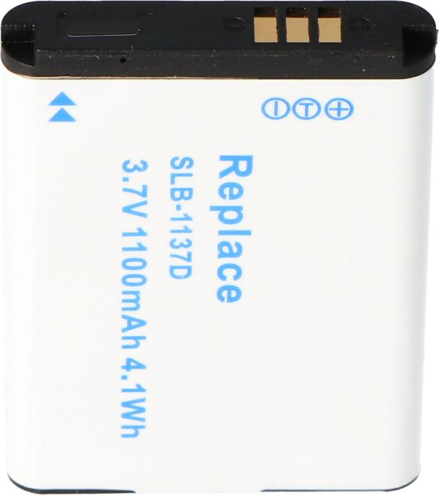 Actual product image Samsung Battery SLB-1137D, NV 100HD, NV 24HD (Rechargeable battery)