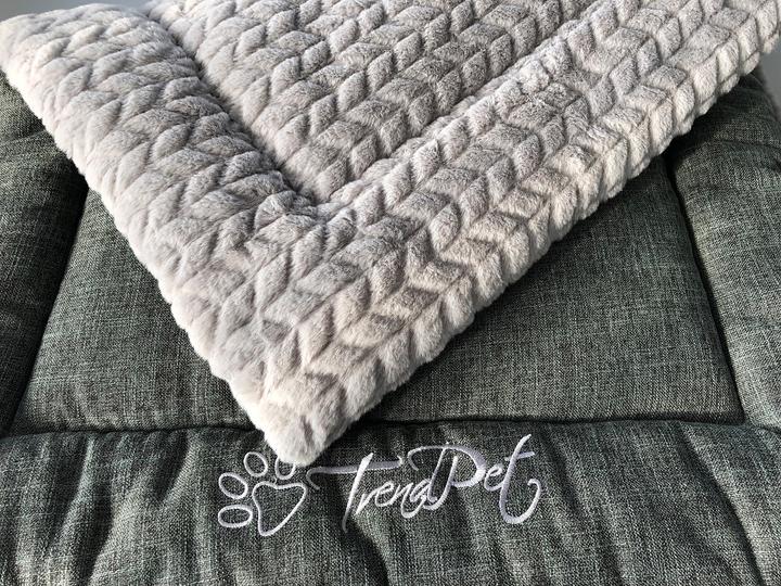 Actual product image Trend Pet Dog blanket Heaven, Grey, Size L (Dog)