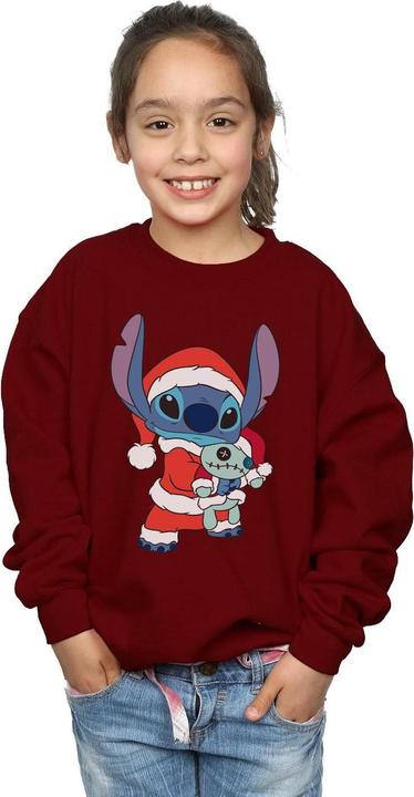 Immagine prodotto Disney Lilo And Stitch Stitch Christmas Felpa Ragazze (152, 158)