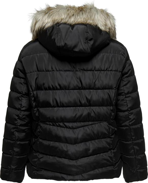 Produktbild Only Kapuze mit Kunstfell-Futter Jacke Steppjacke (L)