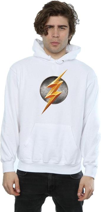 Image du produit - Sweat à capuche JUSTICE LEAGUE MOVIE FLASH EMBLEM - Homme (S)